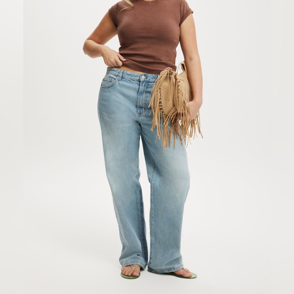 Cotton On Light Blue Boyfriend Jeans